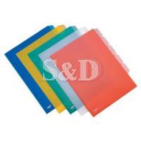 Multi-Section Plastic Folder 多層膠文件套