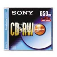 Sony CD-RW 可重寫光碟