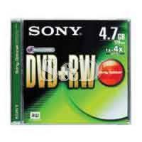 Sony DVD+RW 可重寫光碟