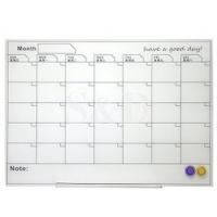 Monthly Planner 掛牆式磁性強化玻璃月份白板