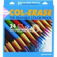 Sanford Color Pencil 可擦拭顏色筆24色 